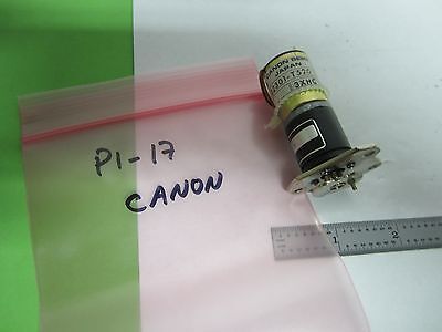 MICROSCOPE PART NIKON CAMERA MOTOR CANON SEIKI JAPAN CN2-02301-T520 BIN#P1-17