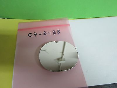 OPTICAL MIRROR [chipped, but usable] LASER OPTICS AS IS MIL SPEC  BIN#C7-B-33