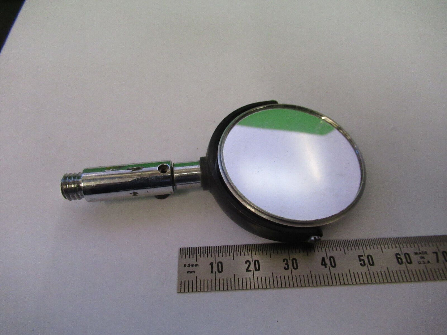 OLYMPUS JAPAN MIRROR ILLUMINATOR OPTICS  MICROSCOPE PART AS PICTURED Z4-B-66