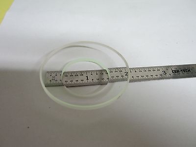 OPTICAL CIRCULAR RING CONVEX CONCAVE LENS LASER OPTICS BIN#42-21