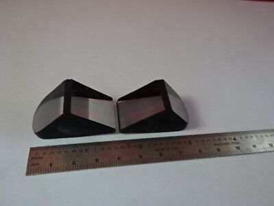 LOT 2 ea VINTAGE PRISM SPENCER AO MICROSCOPE PART HEAD AMERICAN OPTICS &94-A-07