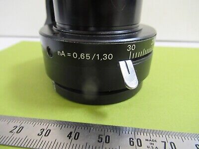 WILD HEERBRUGG SWISS M20 CONDENSER OPTICS MICROSCOPE PART AS PICTURED #12-A-149