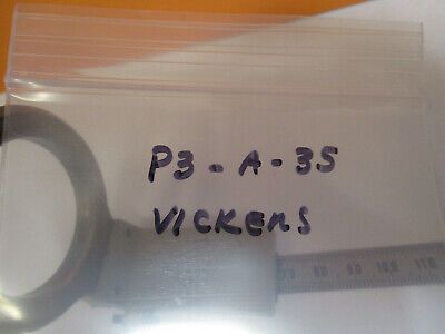 VICKERS UK ENGLAND CONDENSER STAGE HOLDER MICROSCOPE PART AS PICTURED P3-A-35