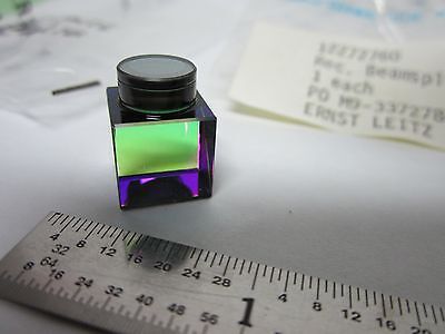 OPTICAL MICROSCOPE PART LEITZ BEAM SPLITTER NICE OPTICS  BIN#3K-P-8