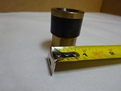 MICROSCOPE PART BRASS MOUNTED LENS 625580 MAG 18.5X OPTICS AS IS &8C-FT-09