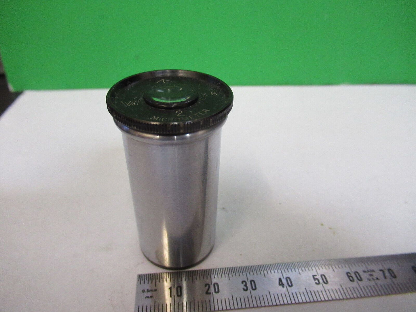 ANTIQUE WATSON LONDON EYEPIECE METER 10X MICROSCOPE PART AS PICTURED &75-B-15