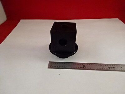 EMPTY OPTICAL MOUNTING HOUSING for BEAM SPLITTER or PRISM OPTICS AS IS #80-44