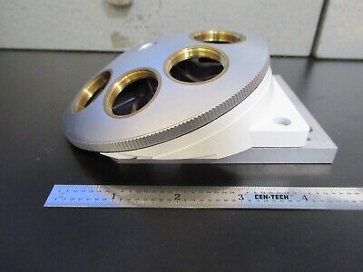 LEICA DMRB GERMANY NOSEPIECE 7 POS. MICROSCOPE PART OPTICS AS PICTURED &A7-A-40