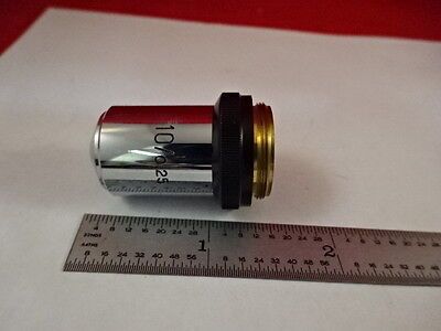 MICROSCOPE WILD HEERBRUGG SWISS OBJECTIVE 10X OPTICS AS IS B#AD-10