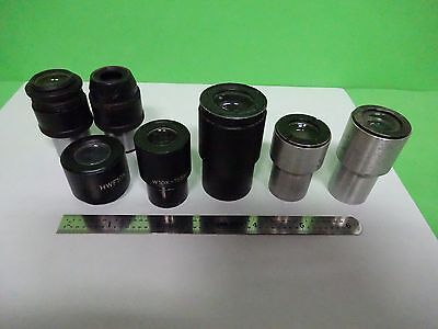 FOR PARTS MICROSCOPE OCULAR EYEPIECES OPTICS AS IS BIN#Y2-20