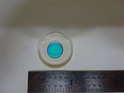 OPTICAL RGL RING GYRO LASER COATED LENS ZERODUR 633 nm OPTICS AS IS  BIN#W5-A-36