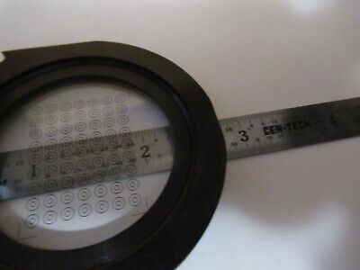 OPTICAL TARGET RETICLE PATTERN CIRCLES LASER PRO OPTICS AS PICTURED &F5-A-84