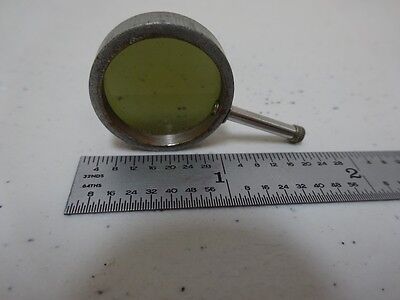 FOR PARTS MICROSCOPE POL POLARIZER SLIDE OPTICS AS IS BIN#N6-86