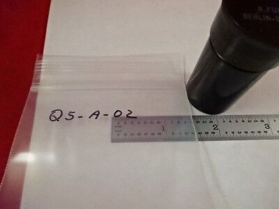 EMPTY ANTIQUE MICROSCOPE OBJECTIVE CONTAINER R. FUESS BERLIN 3 AS IS #N5-A-19