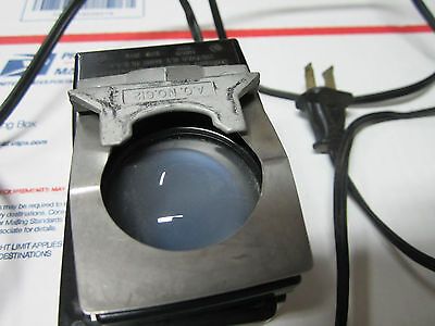 VINTAGE AMERICAN OPTICS REICHERT MICROSCOPE ILLUMINATOR LAMP OPTICS BIN#33