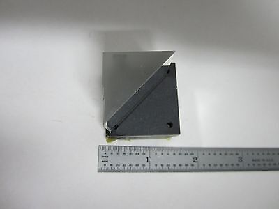 OPTICAL MICROSCOPE PART DMR LEICA MOUNTED MIRROR OPTICS AS IS BIN#D2-P-17