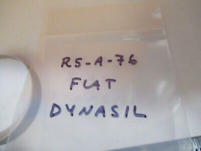 OPTICAL FLAT LENS DYNASIL OPTICS AS PICTURED R5-A-76