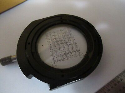 OPTICAL TARGET RETICLE PATTERN CIRCLES LASER PRO OPTICS AS PICTURED &F5-A-84