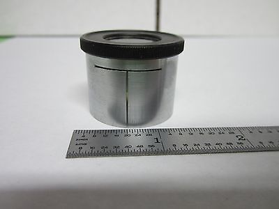 MICROSCOPE OBJECTIVE UNITRON JAPAN POLARIZER [dirty] AS IS OPTICS BIN#P5-13