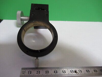 ANTIQUE BAUSCH LOMB CONDENSER HOLDER MICROSCOPE PART AS PICTURED &R9-A-68