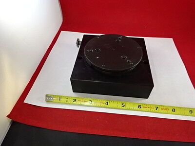 HUGE MICROSCOPE PART AEROTECH ROTATING STAGE TABLE for OPTICS AS IS BIN#74-01