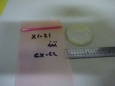 MICROSCOPE PART CONVEX CONCAVE LENS for ILLUMINATOR OPTICS AS IS BIN#X1-21