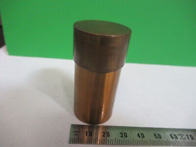 EMPTY BRASS CAN OBJECTIVE BAUSCH LOMB MICROSCOPE PART AS PICTURED &Q9-A-152