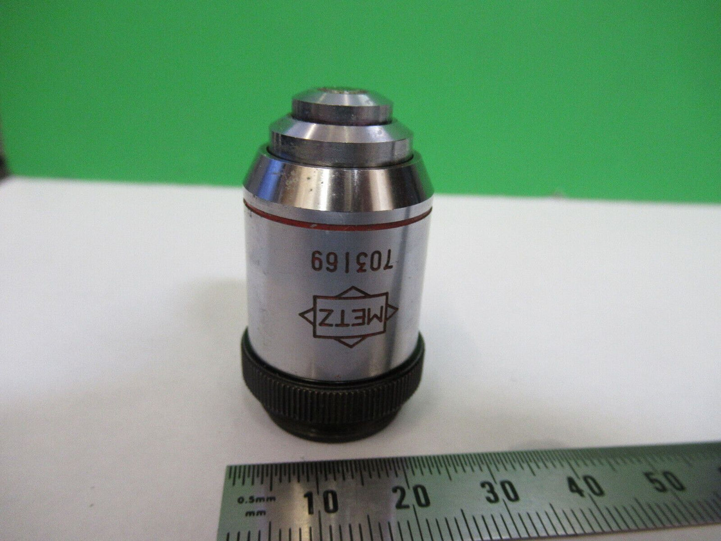 METZ  40X OBJECTIVE LENS MICROSCOPE PART AS PICTURED G5-A-101