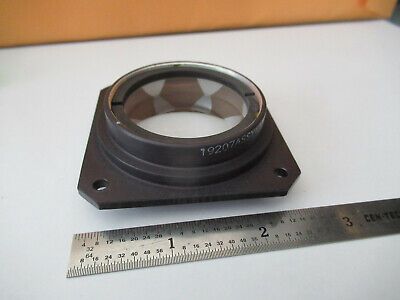 OPTICAL LARGE MOUNTED LENS MIL SPEC PRO LASER OPTICS AS PICTURED &F2-A-203