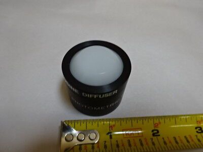 UNITED TECHNOLOGIES COSINE DIFFUSER + GREEN PHOTOMETRIC OPTICS AS IS &8C-FT-06