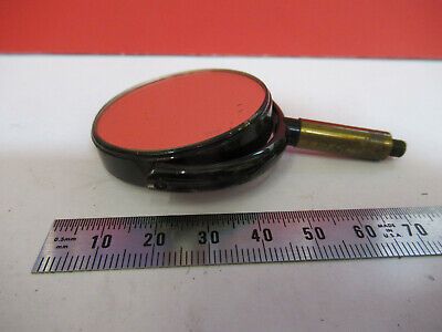 ANTIQUE BAUSCH LOMB RARE MIRROR OLD OPTICS MICROSCOPE PART AS PICTURED #eB7-A-19