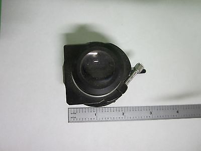 MICROSCOPE PART VICKERS ENGLAND LWD SUBSTAGE CONDENSER OPTICS AS IS BIN#T1-48