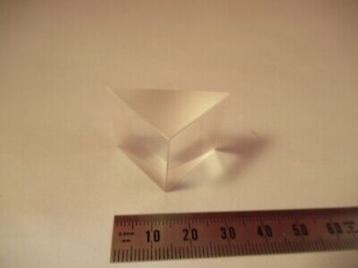 OPTICAL MIL SPEC GLASS PRISM LASER OPTICS AS PICTURED &13-A-45