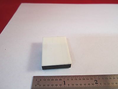 OPTICAL OPAQUE ALUMINA PLATE MOUNTED LASER OPTICS BIN#5M-06