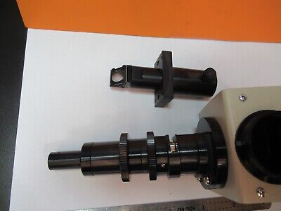 OLYMPUS JAPAN LAMP ASSEMBLY + BEAM SPLITTER MICROSCOPE PART AS PICTURE &W8-A-69