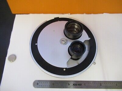 LEICA GERMANY DMRB MAGNIFICATION TURRET 1X MICROSCOPE PART AS PICTURED &H8-B-30