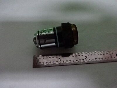 MICROSCOPE PART OBJECTIVE OLYMPUS HI 100X PLAN OPTICS AS IS B2-M-05