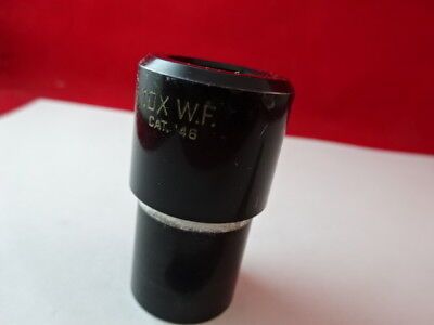 EYEPIECE WF 10X CAT 146 OPTICAL MICROSCOPE PART AMERICAN OPTICS AS IS #Q3-A-48