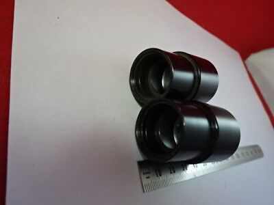 NIKON NSK JAPAN LOT 2 EA EYEPIECE OCULAR WF 10X MICROSCOPE OPTICS AS IS &51-A-32