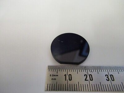 OPTICAL TRUNCATED GLASS BLUE FILTER OPTICS AS PICTURED &18-A-46