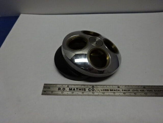 WILD HEERBRUGG SWISS NOSEPIECE MICROSCOPE PART AS IS &84-70