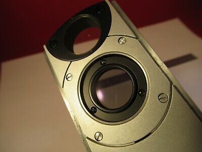 CARL ZEISS GERMANY POL POLARIZER SLIDE OPTICS MICROSCOPE PART AS PIC #13-28