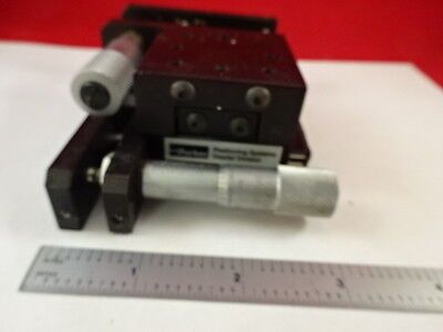 OPTICAL POSITIONER PARKER DAEDAL SLIDE MICROMETER LASER OPTICS AS IS BIN#L2-B-ii