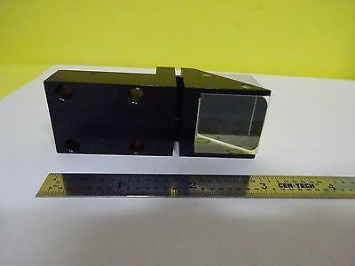 MICROSCOPE PART LEITZ GERMANY PRISM [small chip] MOUNTED OPTICS AS IS BIN#W6-18