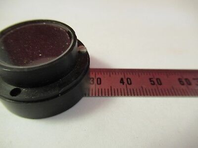 OPTICAL MOUNTED RETICLE MICROMETER MICROSCOPE PART AS PICTURED &39-A-59