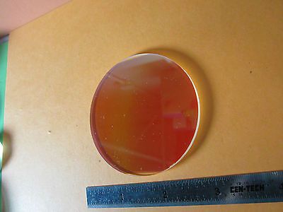 OPTICAL LARGE COATED FILTER LENS NICE LASER OPTICS BIN#D7-24