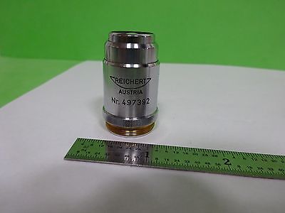 MICROSCOPE REICHERT AUSTRIA OBJECTIVE 4X OPTICS AS IS BIN#Y4-22