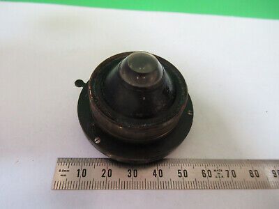 ANTIQUE SPENCER POL CONDENSER LENS + IRIS MICROSCOPE PART AS PICTURED &Q9-A-163