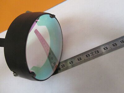 OPTICAL MIL SPEC RARE MOUNTED COATED LENS LASER OPTICS AS PICTURED &P6-A-64