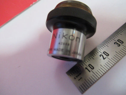 NIKON JAPAN OBJECTIVE M 5X OPTICS MICROSCOPE PART AS PICTURED &Q2-40